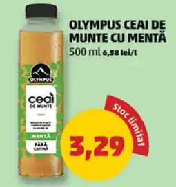 Penny Olympus ceai de munte cu mentă Ofertă