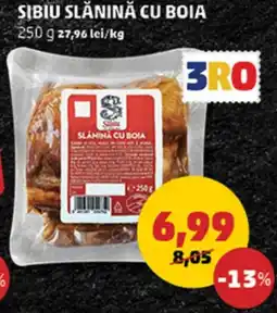 Penny Sibiu slănină cu boia Ofertă
