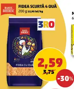 Penny Fidea scurtă 4 ouă Ofertă