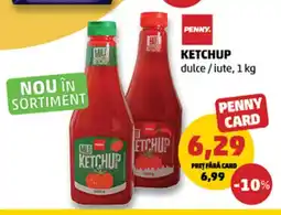 Penny KETCHUP dulce/iute Ofertă