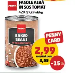 Penny Fasole albă in sos tomat Ofertă