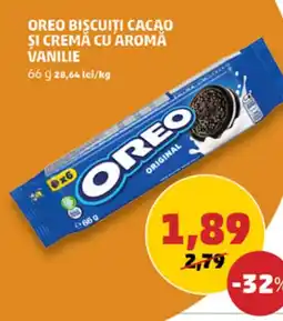 Penny Oreo biscuiti cacao și cremă cu aroma vanilie Ofertă