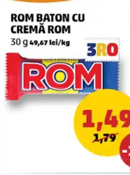 Penny Rom baton cu cremă rom Ofertă