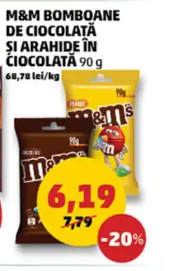 Penny M&M bomboane de ciocolată și arahide în ciocolată Ofertă