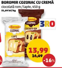 Penny Boromir cozonac cu cremă Ofertă