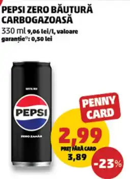 Penny PEPSI zero băutură carbogazoasă Ofertă