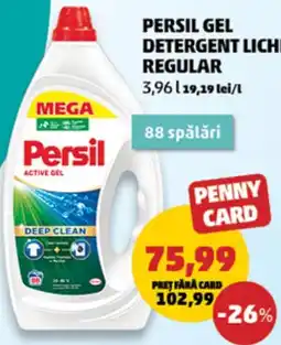 Penny Persil Gel detergent lichid regular Ofertă
