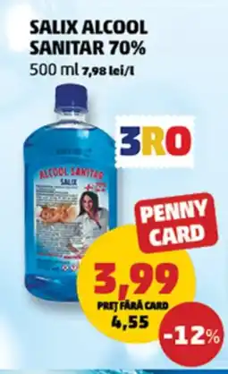 Penny Salix alcool sanitar 70% Ofertă