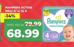Simos Pampers active nr2/3/4/5/6 Ofertă