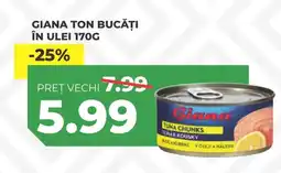 Simos Giana ton bucăți în ulei Ofertă