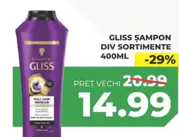 Simos Gliss şampon Ofertă