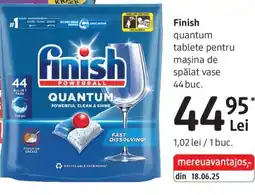 DM Finish quantum tablete pentru maşina de spălat vase Ofertă