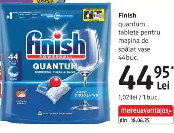 Finish quantum tablete pentru maşina de spălat vase
