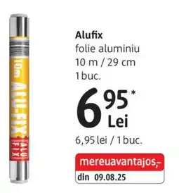 DM Alufix folie aluminiu Ofertă