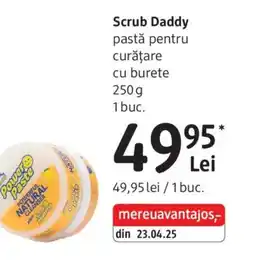 DM Scrub Daddy pastă pentru curățare cu burete Ofertă