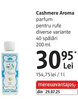 DM Cashmere Aroma parfum pentru rufe Ofertă