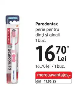 DM Parodontax perie pentru dinţi şi gingii Ofertă