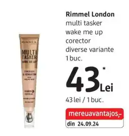 DM Rimmel London multi tasker wake me up corector Ofertă