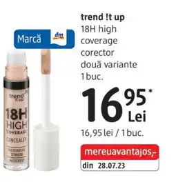 DM Trend !t up 18H high coverage corector Ofertă