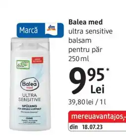 DM Balea med ultra sensitive balsam pentru păr Ofertă
