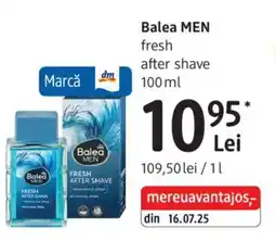 DM Balea MEN fresh after shave Ofertă