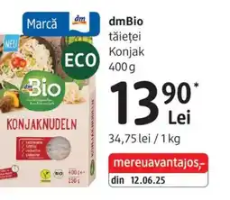 DM DmBio tăieţei Konjak Ofertă