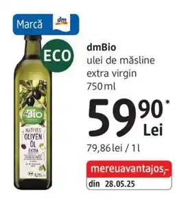 DM DmBio ulei de măsline extra virgin Ofertă