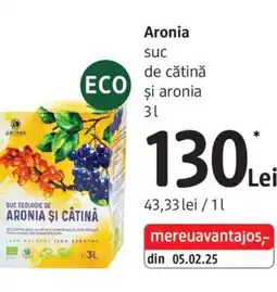 DM Aronia suc de cătină Şi aronia Ofertă