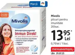 DM Mivolis plicuri pentru imunitate Ofertă