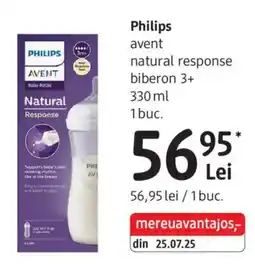 DM Philips avent natural response biberon 3+ Ofertă
