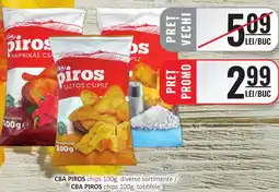 CBA CBA PIROS chips Ofertă