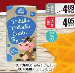 CBA EUROMILK lapte 1.5% Ofertă
