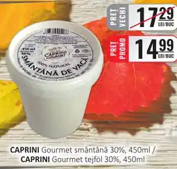 CBA CAPRINI Gourmet smântână 30% Ofertă
