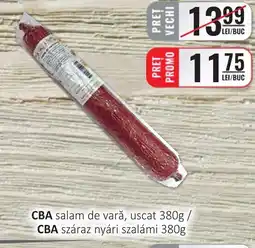 CBA CBA salam de vară, uscat Ofertă