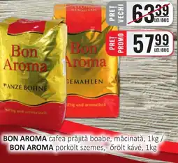CBA BON AROMA cafea prăjită boabe, măcinată Ofertă