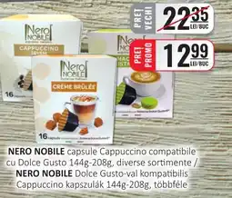 CBA NERO NOBILE capsule Cappuccino compatibile cu Dolce Gusto Ofertă