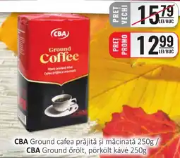 CBA CBA Ground cafea prăjită şi măcinată Ofertă