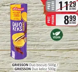 CBA GRIESSON Duo biscuiți Ofertă