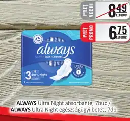 CBA ALWAYS Ultra Night absorbante Ofertă