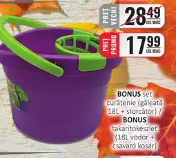 CBA BONUS set curățenie Ofertă
