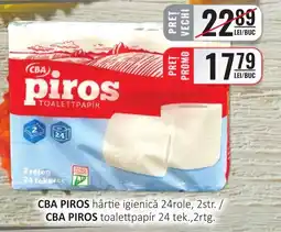 CBA CBA PIROS hârtie igienică Ofertă