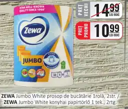 CBA ZEWA Jumbo White prosop de bucătărie Ofertă