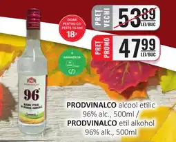 CBA PRODVINALCO alcool etilic 96% alc. Ofertă
