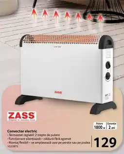 Selgros ZASS Convector electric Ofertă