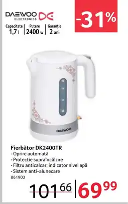 Selgros DAEWOO Fierbǎtor DK2400TR Ofertă