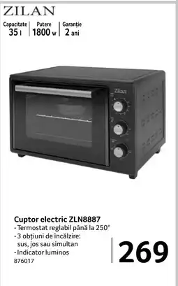 Selgros ZILAN Cuptor electric ZLN8887 Ofertă
