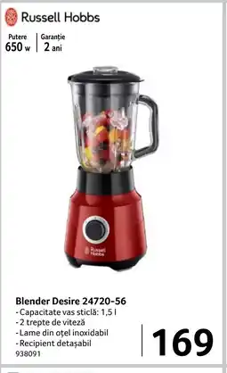 Selgros Russell Hobbs Blender Desire 24720-56 Ofertă
