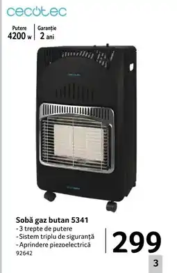 Selgros Sobǎ gaz butan 5341 Ofertă