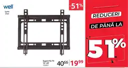 Selgros Suport fix TV 13"-43" Ofertă