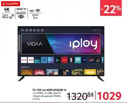 Selgros ALLVIEW TV 109 cm 431PLAY6200-U Ofertă